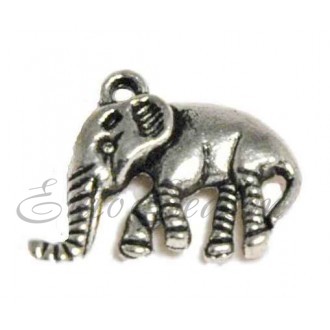 Подвеска мет.№021 20х18мм цв.Silver (цена за 1шт)